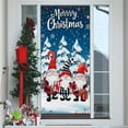 thumbnail image 6 of Merry Christmas Door Cover 6.7x3 Ft Exquisite Printed Door Curtains Decorations Background Door Covers Hanging Fabric Winter Holiday Decor, 6 of 7