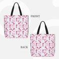 thumbnail image 3 of Vsdgher Seahorse and Starfish print Tote Bag for Women Shoulder Bag with Zipper Large Shoulder Bag Handle Handbag Portable Washable for Travel, Work, 3 of 8