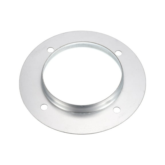 Uxcell 4" Duct Connector Flange Straight Pipe Flange Duct Mounting Plate for Heating Cooling Ventilation HVAC Steel