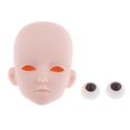 thumbnail image 4 of 1 3 cabeza de muñeca BJD,ojos de cabeza de muñeca bjd,Cabeza de muñeca de maquillaje de práctica,Molde de cabeza de muñeca BJD 1/3,Accesorios para muñecas BJD 1/3 2 piezas perfke 1 3 cabeza de muñeca BJD, 4 of 9