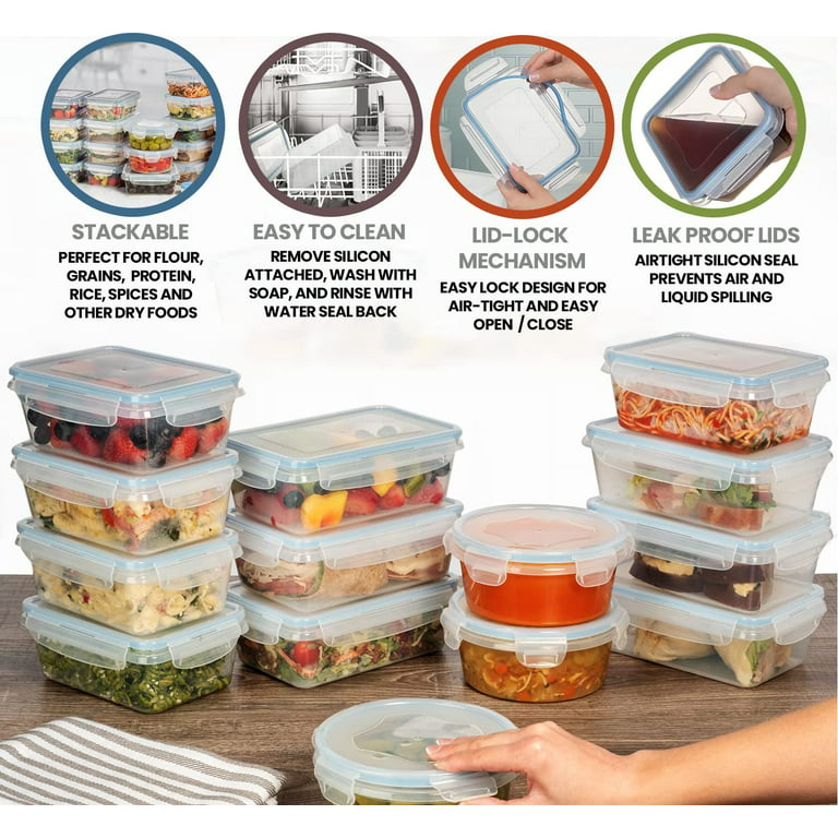 Lock & Lock Easy Essentials 54-Oz. Rectangular Food Storage Container