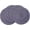 Lavender Purple, variant on 15 Inch Round Braided Placemats Set of 4, Washable Heat Resistant Cotton Polyester Circle Place Mats for Kitchen Dining Table - Lavender