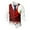3-Red, variant on Christmas Vest Mens Snow/snowman/christmas Tree Red/green Holiday Waistcoat Set Christmas Sleeveless Outerwear for Wedding and Party,L