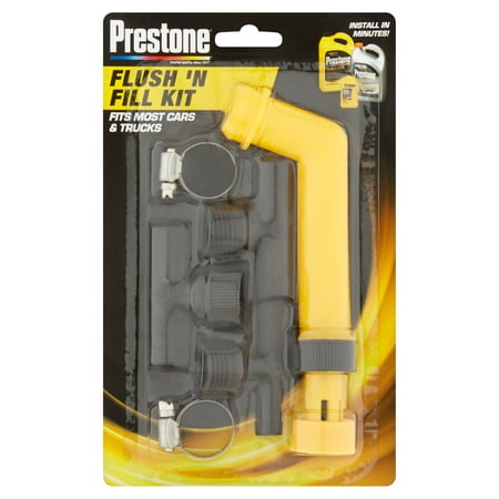 Prestone Flush 'N Fill Kit (Best Radiator Flush Chemical)
