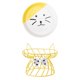 thumbnail image 1 of 2 Cuenco de Estilo Nórdico para Gatos, Cuenco de Comida para Gatos, Cuenco de Alimentación con Soporte de Hierro Yinane Platos para gatos, 1 of 8