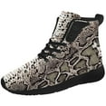 thumbnail image 5 of Aidianart Womens Snake High Top Sneakers High Top Shoes Size 15.5, 5 of 5