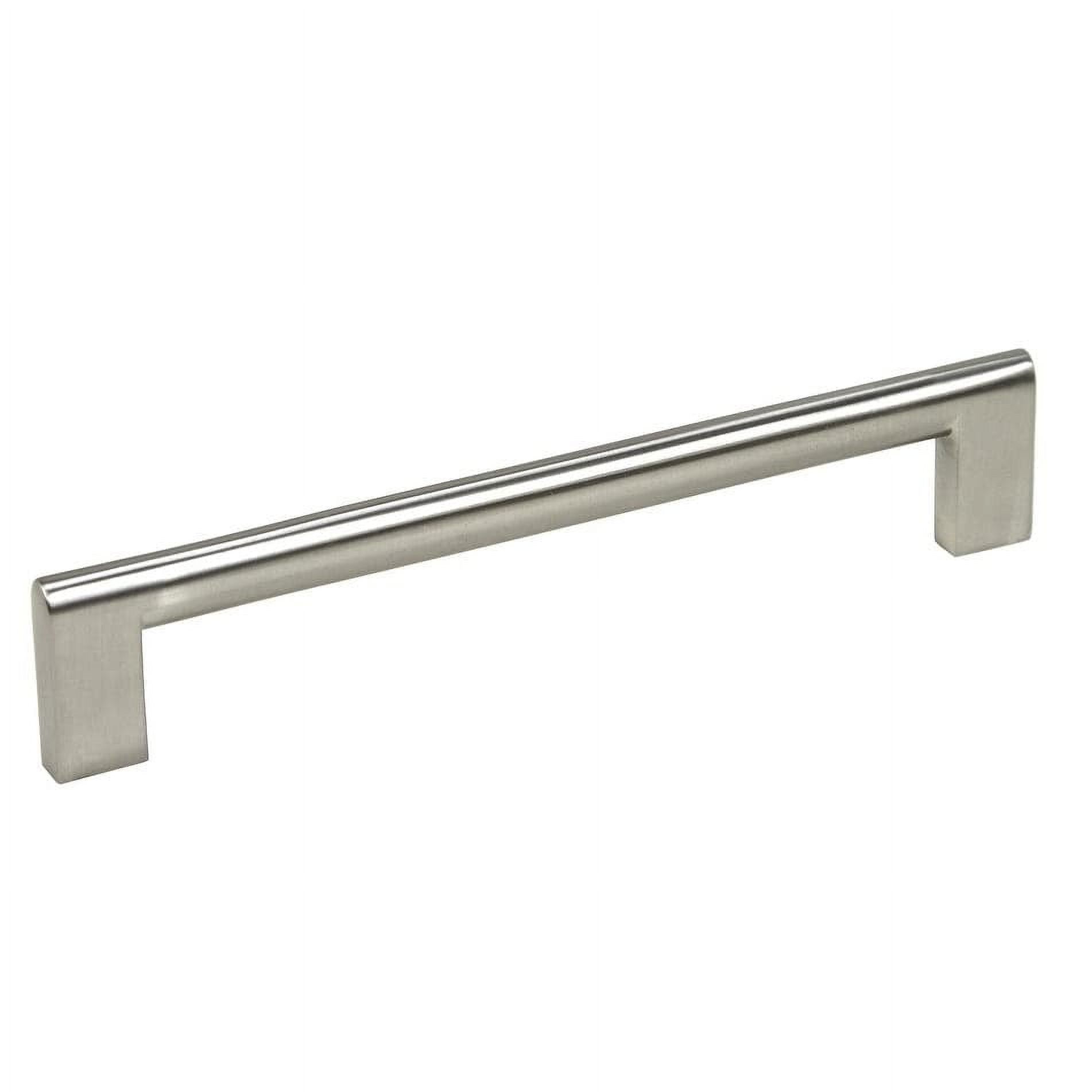 6-15/16 inch Key Shape Stainless Steel Handle Contemporary 6-15/16" Key Shape Design Stainless Steel Finish Cabinet Bar Pull Handle (Case of 4) - image 2 of 5