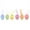 A, variant on Easter Hanging Decorations 6Pcs Colorful Easter Eggs Decorations Hanging Ornaments For Home Easter Tree Spring Party Supplies Indoor Outdoor Holiday Decor