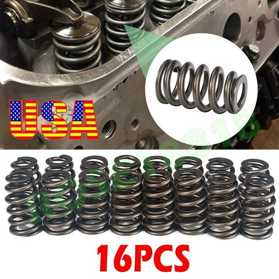 Fits GM All LS Engine Drop-In Beehive Valve Springs Set of 16 -.625" Lift Rated