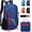 1pc-navy, variant on Foldable Waterproof Camping Backpack - 35L Camping Backpack for Men, Ultralight Packable Collapsible Quick Dry Daypack