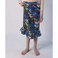 thumbnail image 3 of Share n' Smiles Girls Ruffle Mermaid Blue Rainbow Skirt, X-Small 2-3 Years, 3 of 7