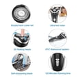 thumbnail image 4 of Afeitadora Eléctrica SweetLF Negra Recargable Impermeable 3D para Hombre, 4 of 9