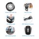thumbnail image 4 of Afeitadora Eléctrica SweetLF Negra Recargable Impermeable 3D para Hombre, 4 of 9