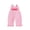Pink-One, variant on RUINIXCW Toddler Baby Girl First Birthday Outfit Pink Overalls Romper Spring Summer Fall Clothes Letter Embroidery Ruffled Suspender Pants Jumpsuit