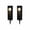 B, variant on Solar Lights Outdoor Waterproof A Pair of Solar Lights Waterproof Landscapes Stake Lights Yard Patio Villa Outdoor Lighting Solar Powered Lawns Lamps for Yard, Patio, Landscape,Walkway