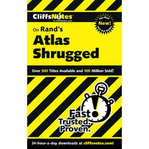 Pre-Owned Cliffsnotes on Rand's Atlas Shrugged (Paperback) 0764585568 9780764585562