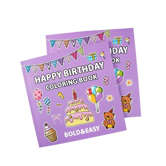 Libro Para Colorear Libro Para Colorear 40 Hojas De Comida, Fruta, Dibujos Animados, Niños Mayores De 4 Años Libro Para Colorear