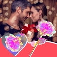 thumbnail image 4 of Specollect 8 Pcs Color Changing Rose with Lights, Romantic Gift for Valentine's Day Anniversary, Home Decor Artificial Flower with Colorful Luminous Effect, Wedding Party Decoration, 4 of 9