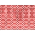 thumbnail image 1 of Ahgly Company Indoor Rectangle Abstract Red Contemporary Area Rugs, 4' x 6', 1 of 4