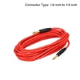 thumbnail image 4 of Cable para guitarra Unique Bargains 19,69 Pies 1/4 Pulgadas a 1/4 Pulgadas TRS Recto a Recto, 4 of 5