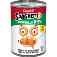 thumbnail image 3 of (4 pack) SpaghettiOs A to Z's Canned Pasta with Meatballs, 15.6 oz Can, 3 of 14