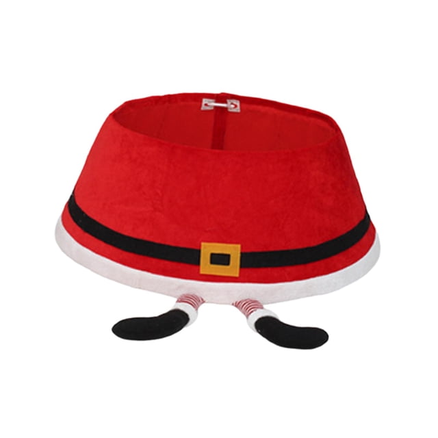 Falda para árbol de Navidad, adornos navideños, base para árbol de Navidad, Navidad Estilo A