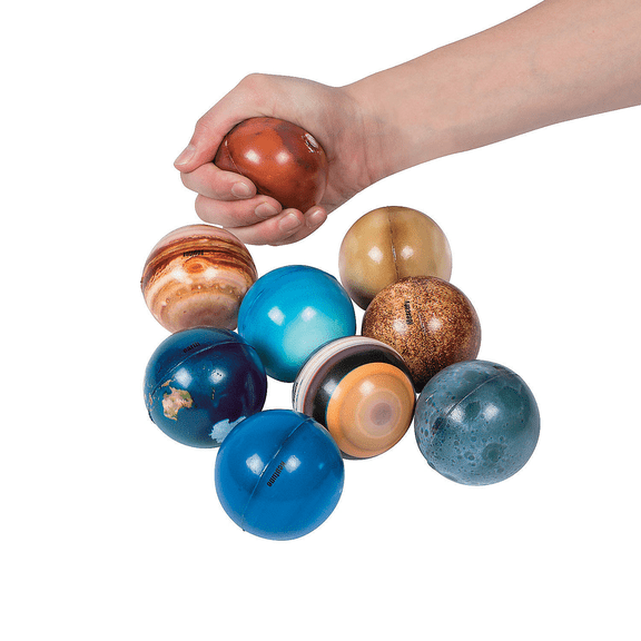 Universe Stress Balls - Party Favors - 12 Pieces