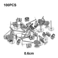thumbnail image 3 of kurtrusly Earring Stud Base Multi Handmade Personality Ear Pins Setting Lady Decorations Daily Jewelry Making Tool Wedding Beach Steel Color 6mm 1Set, 3 of 6