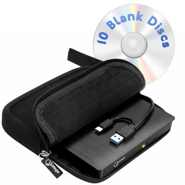 Unidad de DVD externa Gotega USB 3.0 tipo C para portátil