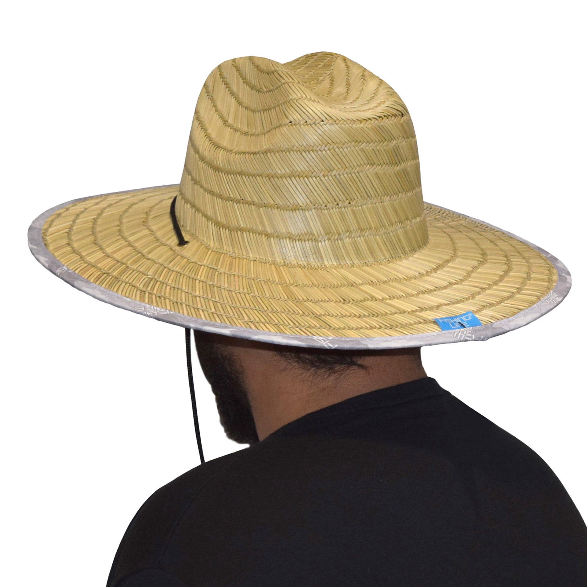 Fishing Life Reef Bay Straw Hat - Straw, Adult Unisex