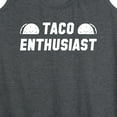 thumbnail image 3 of Instant Message - Taco Enthusiast - Women's Racerback Tank Top, 3 of 6