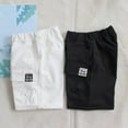 thumbnail image 7 of Gubotare Baby Boys Cargo Shorts Baby Boys'Athletic and Everyday Shorts Elastic Waist Shorts (White,Size 5-6 Years), 7 of 7