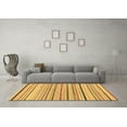thumbnail image 3 of Ahgly Company Indoor Rectangle Solid Brown Modern Area Rugs, 4' x 6', 3 of 4