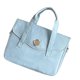 thumbnail image 2 of Estuche para computadora portátil Lona duradera Gran capacidad Estilo simple Funda para computadora portátil multiusos para oficina al aire libre Mujeres Azul, 2 of 8