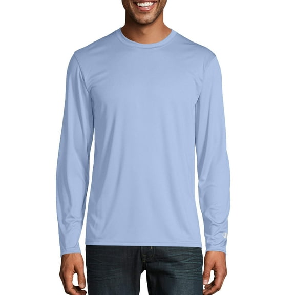 Champion Men's Long Sleeve Performance T-Shirt, up to Size 3XL