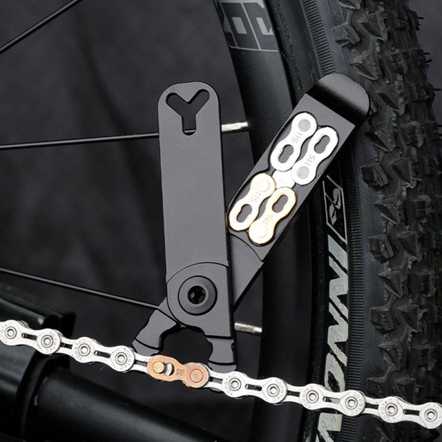 Alicates de cadena Alicates de eslabón maestro para quitar el núcleo de la válvula de palanca del neumático de la bicicleta herramientas de reparación de hebilla de cadena Barbie Nuevos Originales