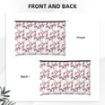 thumbnail image 2 of Susaid Cherry Blossoms Print Makeup Mini Bags for Women Multi Color Cosmetics Bag Travel Toiletry Bag Pencil Pouch Blank Makeup Bags with Zipper, 2 of 7