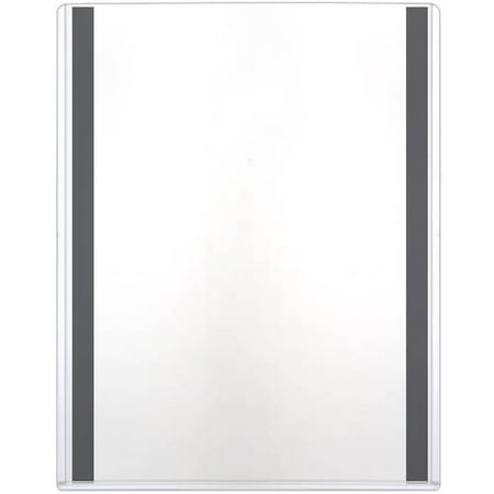 StoreSMART Magnetic Rigid Print Protectors for Office/Home Signage, Posters and Warehouses, 8.5" x 11", Pack of 5