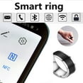thumbnail image 6 of Fashion Waterproof Android Phone Equipment Technology Intelligent Smart NFC Finger Ring Wearable Connect RED 9, 6 of 8