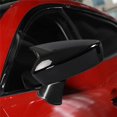 thumbnail image 4 of Tapas de espejo retrovisor lateral de coche para 6 Atenza 2020-2023, carcasa protectora de cuerno de buey negro brillante, 4 of 5