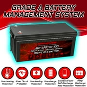 Banshee Lithium 36v 105ah Deep Cycle Lifepo4 Single Battery and Charger