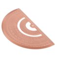 thumbnail image 4 of LEORX Brown Copper Protractor for Math Drafting and Measuring Accurate Angles, 4 of 6