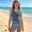 Z11-Blue, variant on Gunia Swimming Suit For Teen Girls 2 Piece Tankini Separate Printed Size Bathing Suits Swimsuits For Beach Pool 7-16 Years
