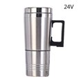 thumbnail image 1 of Tasse de Voyage Portable 12/24V Résistante à l'Eau en Acier Thermos Électrique pour Maison Extérieur, 1 of 5