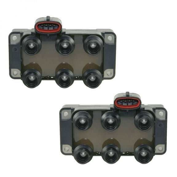 TRQ Ignition Spark Coil Pack Set 297006760 for 95-96 Jaguar XJ12 XJ-12 V12 6.0L ICA61454