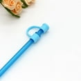 thumbnail image 2 of Silicone Straw Cover Set Reusable Drinking Straw Tips Compatible With 6mm 8mm 10mm Diameter For Travel Picnic Fitness Party And Home Use, 2 of 5