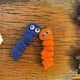 thumbnail image 5 of Handmade Emotional Support Worry Worm Gift, Crochet Worry Worm Inspirational Cares , Cute Knitted Gift,B, 5 of 5