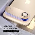 thumbnail image 5 of [2 Pack] Hionly Compatible with iPhone Air Camera Lens Protector - [Not Easy to Break][Strong Adsorption][Case-Friendly] Metal Tempered Glass Rear Camera Screen Cover - White, 5 of 7