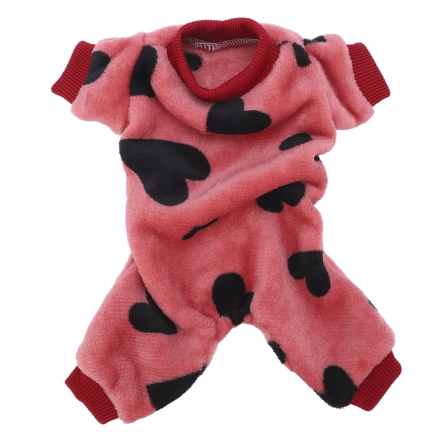 Monos de peluche para perros, ropa de moda linda para mascotas, pijamas adecuados para cachorros de perros pequeños