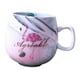thumbnail image 4 of Taza de café de cerámica grande Zulema U0212 gris, 4 of 6